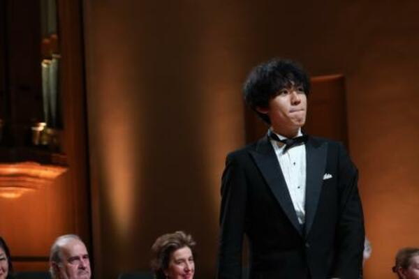 　エリザベート王妃国際音楽コンクールのピアノ部門で５位に入賞した亀井聖矢＝６月１日、ベルギー・ブリュッセル（共同）