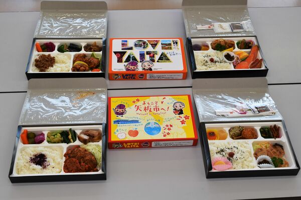 国体で選手らに販売する弁当