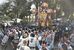 秋の例祭で初めて運行された大みこし