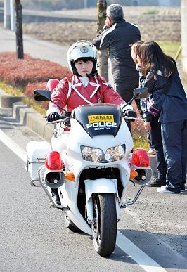 「夢ふるとちぎ路駅伝」では、復路の先導を務めた