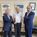 自民県連、被災農家への支援を知事に要望　那須塩原など突風被害1.2億円　