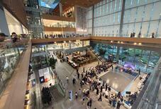 東京・丸ビルで「ボッチャ大会」