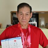 マスターズ水泳３種目で優勝　宇都宮の久保さん　目標達成し「一区切り」