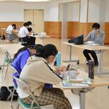 中学生と高校生、共に学び高め合う　茂木中・高の公営塾、月２回交流事業