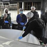 ＡＬＴが天明鋳物や日本酒の魅力実感　佐野で製造現場見学など