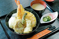 天丼ランチセット
