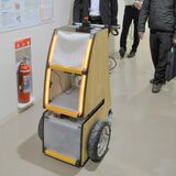 ロボットで検体搬送　新小山市民病院と高専が共同開発【動画】
