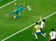 Ｗ杯日本、ブラジルに惜敗