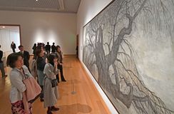 「松本哲男　地球画譜」展開幕　宇都宮美術館