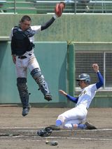 青藍泰斗、宇短付に逆転勝ち　高校野球栃木大会