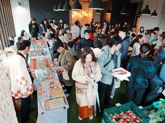 タワーマンションで実施されたテストマーケティング＝１月下旬、東京都中央区