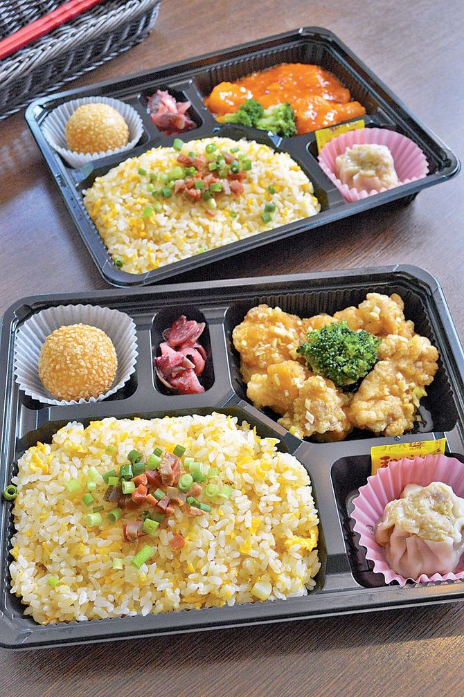 財布にとっても優しい本格中華弁当。メインが選べる「お得な!チャーハン弁当」