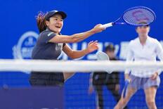ダブルス青山・ブクサが準決勝へ