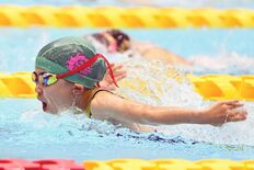 北関東水泳競技大会　白井彩愛（リフレ上三川）、女子１・２年で３冠　全種…