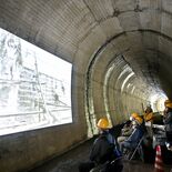 幻の鉄路に思いはせ　春の「長倉線」ツアー、里山を散策　茂木