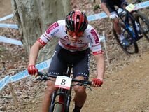 自転車MTBクップ・ドュ菖蒲谷　ブリッツェン・沢田が２位
