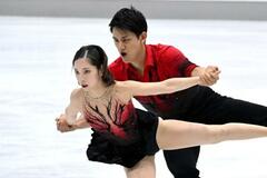 三浦璃来、木原龍一組がＳＰ首位
