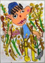 【準大賞】「いねかり」　絵画