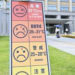 最高気温は佐野の37・０度、４地点で猛暑日　県内全域に今年初のアラート…