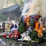 秘法の護摩たきに合掌　古刹・日光山興雲律院で所願成就を願う「年越大祭」
