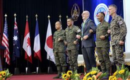 日本、米比演習に本格参加　