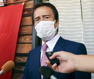 セクハラ辞職の前町長が出馬