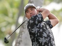 松山英樹らが会場で調整