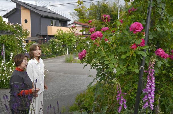 16日から開放されるオープンガーデン