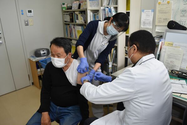 市内の医療機関で始まった新型コロナワクチンの春夏接種