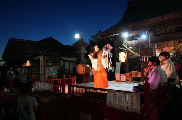 ４年ぶりに開催された神楽の夕べ
