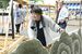 舞台準備を進める小暮隼也さん