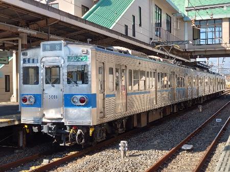 　元都営地下鉄６０００形の秩父鉄道５０００系