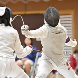 栃木商業がアベック優勝　女子は17年ぶり　県高校総体・フェンシングのフ…