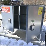 クマの餌場にさせない、鋼材製ごみステーションを設置　栃木県が３カ所に