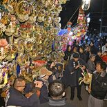 開運や商売繁盛の願い込めて　足利の西宮神社で400年続く「恵比寿講」