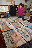 茂木の町並み絵巻に　デザイナーの鶴丸さん　昭和の遺産表現、４月にふみの森で展示