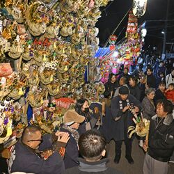 開運や商売繁盛の願い込めて 足利の西宮神社で400年続く「恵比寿講」