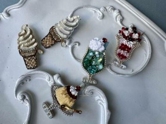 　「三越手芸」で紹介されるＪｅｕｎｅｔ（ジュネ）さんの作品（提供写真）