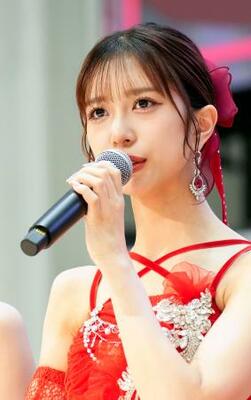 　イベントに登場した「Ｊｕｉｃｅ＝Ｊｕｉｃｅ」の井上玲音＝東京都豊島区