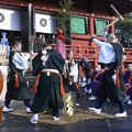 山伏たちが餅つき　新年に備え威勢よく　世界遺産・日光山輪王寺で「御供加持」