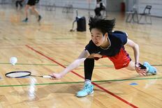 理事長杯ＫＩＺＵＮＡカップ第７回県小学生バドミントンシングルス交流大会