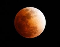 半年ぶりに皆既月食