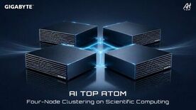 GIGABYTE、科学計算分野におけるAI TOP ATOM 4ノード…