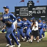 青藍泰斗、延長で力尽きる　全国高校野球１回戦、佐賀北に４－５　「らしさ…
