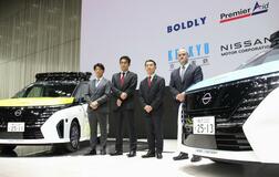 日産 横浜で自動運転実験