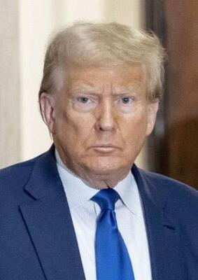 トランプ米大統領(ゲッティ=共同)