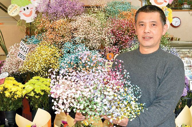 かすみ草王子こと岩井社長