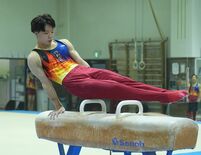 インターハイ栃木県予選体操男子　個人総合・長田（作新学院）が完全優勝　…