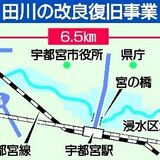 宇都宮・田川沿いの川田調節池、５月中に完成見込み　栃木県の浸水対策　田川の改良復旧おおむね完了へ