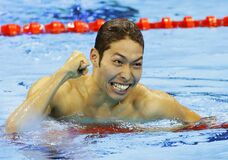 競泳・萩野公介選手　エネルギーに変え、前へ